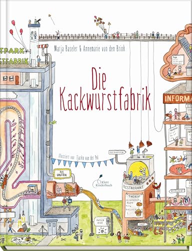 Die Kackwurstfabrik: Einfach erklärt, lustig illustriert: Kindersachbuch zum Thema Verdauung. Für alle Klugscheißer ab 7 Jahren! von Klett Kinderbuch