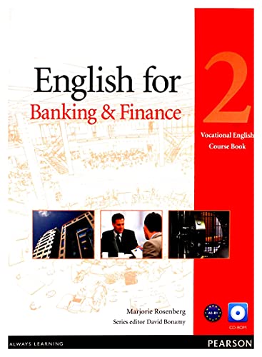 English for Banking & Finance, Coursebook with CD-ROM.Level.2: Vocational English. Niveau A2-B1 von Pearson