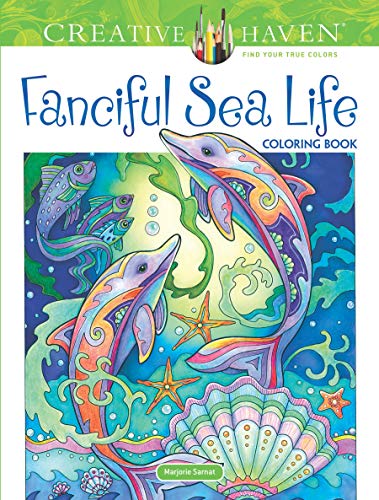Fanciful Sea Life Coloring Book (Adult Coloring Books: Sea Life)