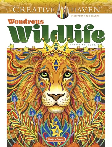 Creative Haven Wondrous Wildlife Coloring Book (Creative Haven Coloring Books) von Dover Publications