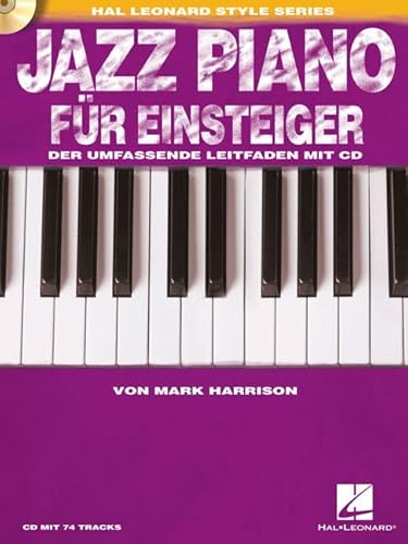 JAZZ PIANO FUR EINSTEIGER PIANO +CD