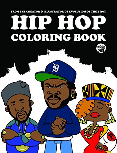Hip Hop Coloring Book (Music) von Dokument Forlag