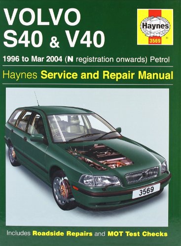 Volvo S40 and V40 Petrol: 1996-2004 (Haynes Service and Repair Manuals)