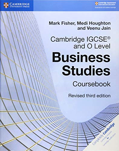 Cambridge IGCSE® and O Level Business Studies Revised Coursebook (Cambridge International Igcse) von Cambridge University Press
