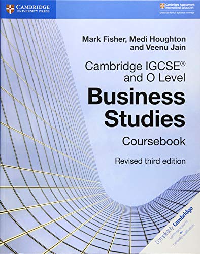 Cambridge Igcse and O Level Business Studies Coursebook (Cambridge International Igcse)