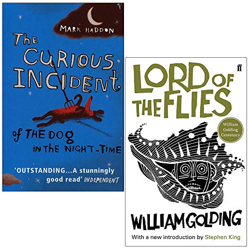 The Curious Incident of the Dog and Lord of the Flies 2 Books Collection Set - Mark Haddon