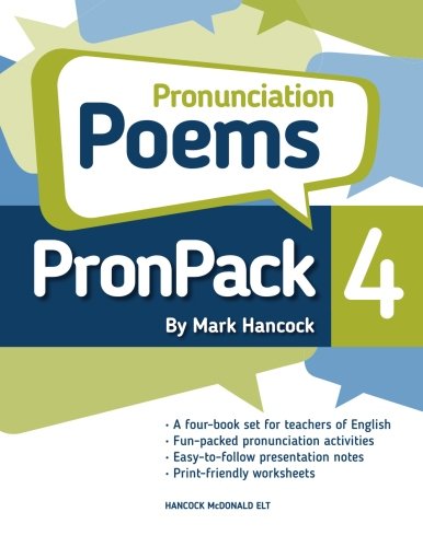 PronPack 4: Pronunciation Poems von Hancock McDonald ELT