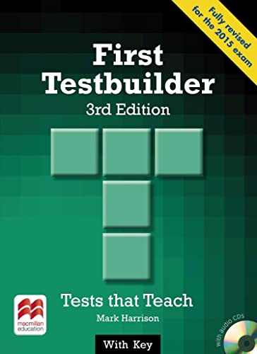 First Testbuilder: 3rd Edition (2015).Tests that Teach / Student’s Book with 2 Audio-CDs (with Key)