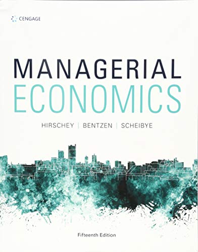 Managerial Economics von Cengage Learning EMEA