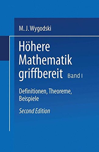 Höhere Mathematik griffbereit: Definitionen, Theoreme, Beispiele von Vieweg+Teubner Verlag