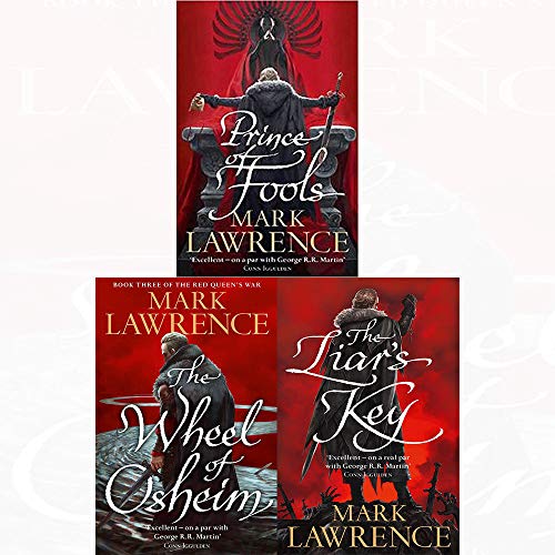 Mark Lawrence Red Queen's War 3 Bücherset-Sammlung Prince Of Fools, Liar's Key