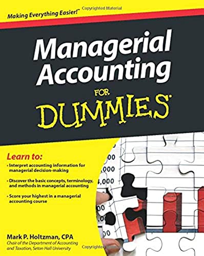 Managerial Accounting For Dummies von For Dummies