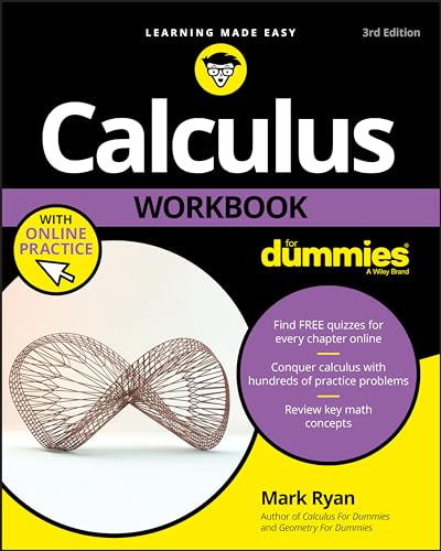 Calculus Workbook For Dummies with Online Practice, 3rd Edition von For Dummies