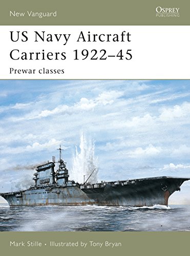 US Navy Aircraft Carriers 1922-45: Pre-war Classes (New Vanguard, 114)