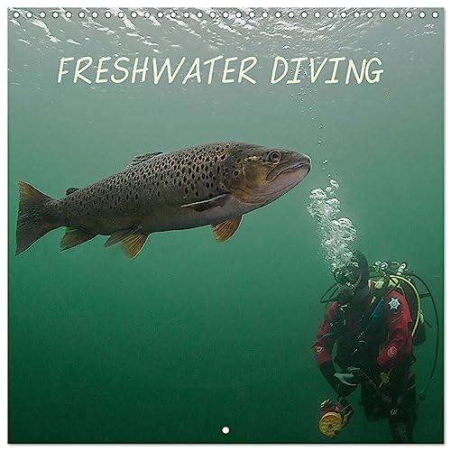 Freshwater Diving (Wandkalender 2024 30x30 cm 30x60 cm geöffnet) CALVENDO Broschürenkalender mit Monatskalendarium zum Eintragen