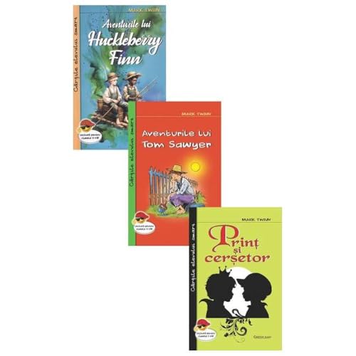 Aventurile Lui Huckleberry Finn + Print Si Cersetor + Aventurile Lui Tom Sawyer. Pachet von Cartex