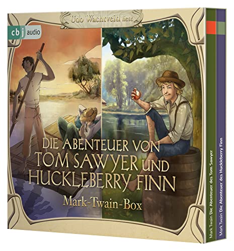 Die Abenteuer von Tom Sawyer und Huckleberry Finn: Mark-Twain-Box (Hörbuch-Klassiker für die ganze Familie, Band 17) von cbj