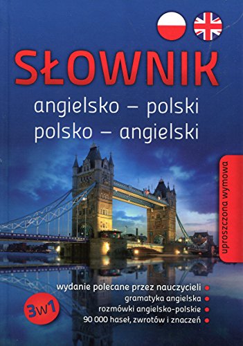 Słownik angielsko-polski polsko-angielski (SŁOWNIKI SZKOLNE)