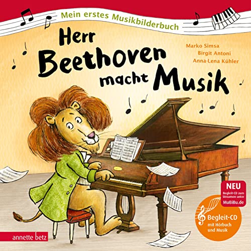 Herr Beethoven macht Musik (Mein erstes Musikbilderbuch mit CD und zum Streamen): CD Standard Audio Format