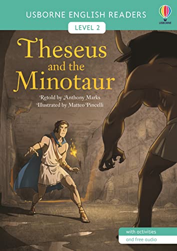 Theseus and the Minotaur (English Readers Level 2) von Usborne GB