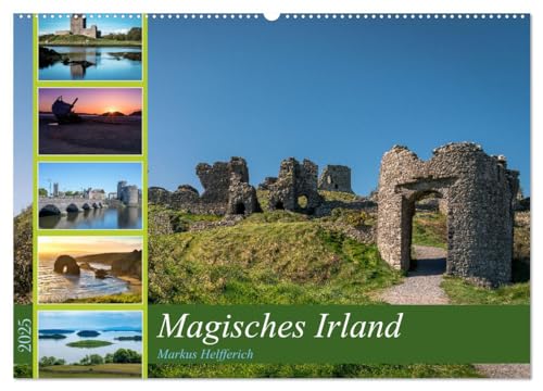 Magisches Irland 2025 (Wandkalender 2025 DIN A2 quer), CALVENDO Monatskalender von CALVENDO