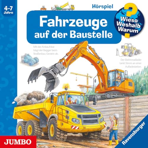 Wieso? Weshalb? Warum? Fahrzeuge auf der Baustelle: CD Standard Audio Format, Hörspiel Wieso? Weshalb? Warum? Fahrzeuge auf der Baustelle: CD Standard Audio Format, Hörspiel