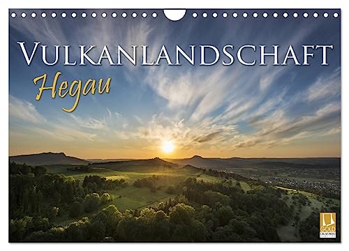 Vulkanlandschaft Hegau 2024 (Wandkalender 2024 DIN A4 quer), CALVENDO Monatskalender von CALVENDO