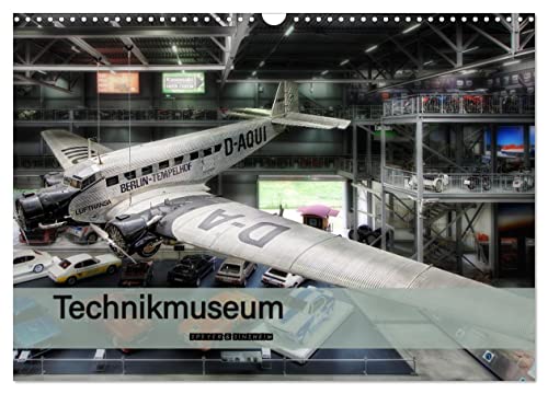 Technikmuseum Speyer & Sinsheim (Wandkalender 2025 DIN A3 quer), CALVENDO Monatskalender von CALVENDO