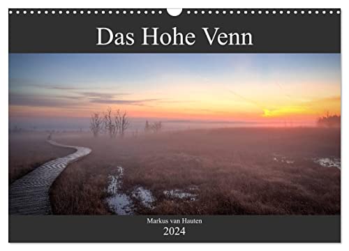 Das Hohe Venn (Wandkalender 2024 DIN A3 quer), CALVENDO Monatskalender von CALVENDO