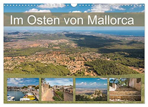 Im Osten von Mallorca (Wandkalender 2025 DIN A3 quer), CALVENDO Monatskalender von CALVENDO