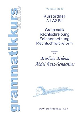 Kurs - Ordner: Kurs-Ordner für DEUTSCHKURS TeilnehmerInnen von Books on Demand