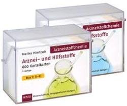 Arzneistoffchemie - Arznei- und Hilfsstoffe, 600 Karteikarten von Wissenschaftliche Verlagsgesellschaft Stuttgart