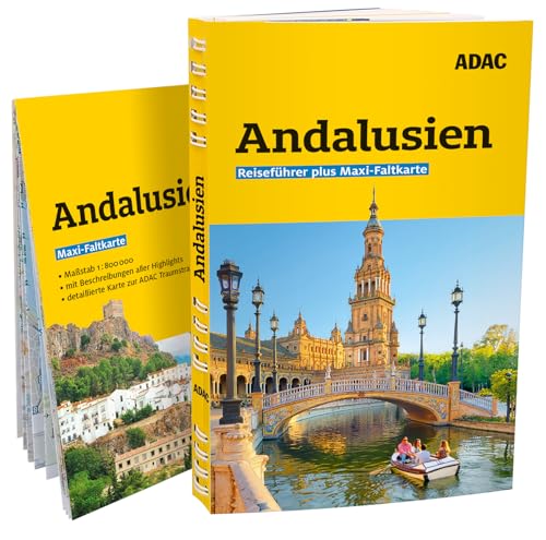 ADAC Reiseführer plus Andalusien: Mit Maxi-Faltkarte und praktischer Spiralbindung