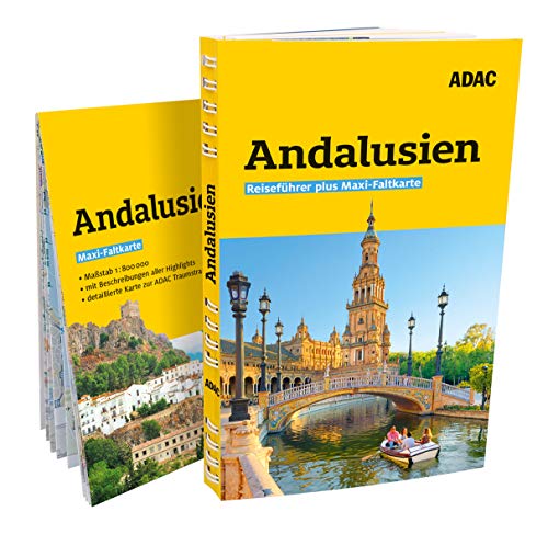 ADAC Reiseführer plus Andalusien: Mit Maxi-Faltkarte und praktischer Spiralbindung