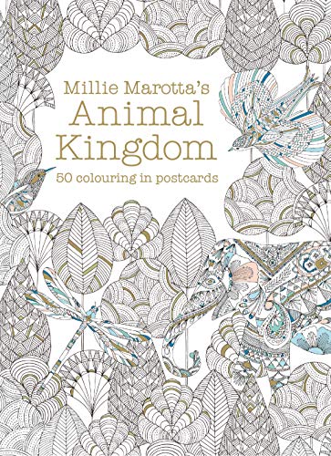 Millie Marotta's Animal Kingdom Postcard Box: 50 beautiful cards for colouring in: 7