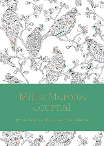 Millie Marotta Journal: ruled pages with full page illustrations from Wild Savannah: 20 Millie Marotta Journal: ruled pages with full page illustrations from Wild Savannah: 20