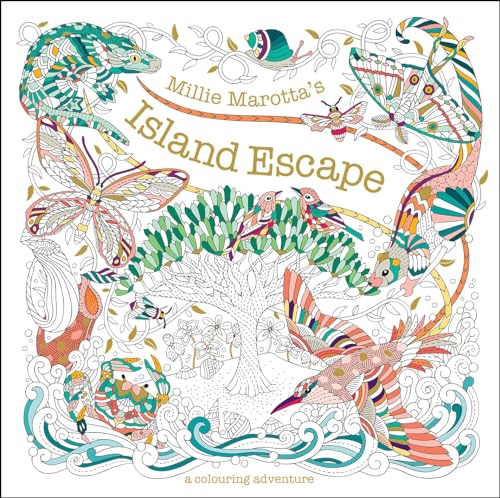 Millie Marotta's Island Escape: A Colouring Adventure von Batsford Ltd