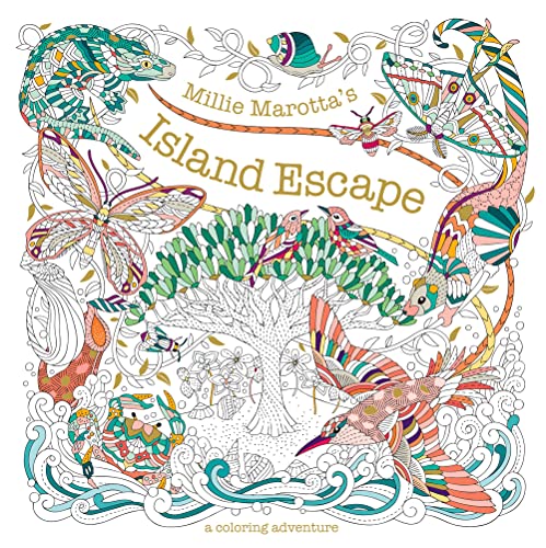 Millie Marotta's Island Escape: A Coloring Adventure (Millie Marotta Adult Coloring Book)