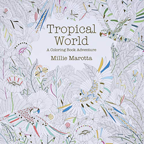 Tropical World: A Coloring Book Adventure