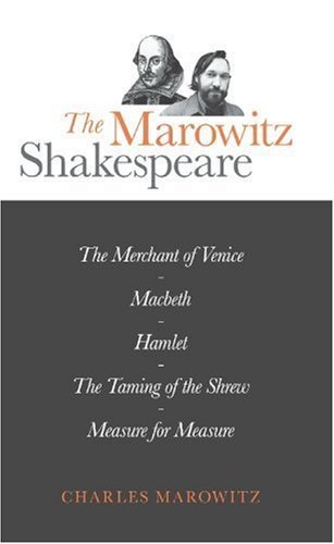 Marowitz Shakespeare von Marion Boyars Publishers