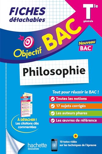 Objectif BAC Fiches - Philosophie Tle von HACHETTE EDUC