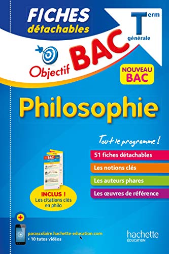 Objectif Bac Fiches détachables Philosophie Term von Hachette