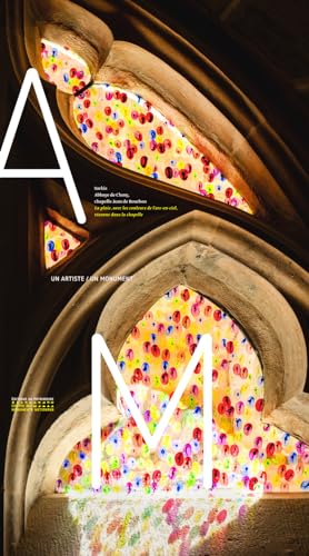 Sarkis à Cluny - La pluie, avec les couleurs de l'arc-en-ciel, résonne dans la chapelle von PATRIMOINE