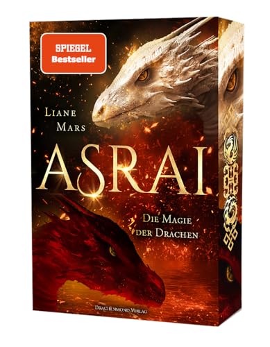 Asrai - Die Magie der Drachen: Epische Enemies to Lovers Romantasy | Softcover mit Farbschnitt-Garantie von Drachenmond-Verlag