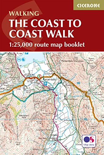 The Coast to Coast Map Booklet: 1:25,000 OS Route Map Booklet (Cicerone guidebooks)