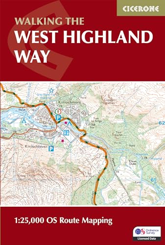 West Highland Way Map Booklet: 1:25,000 OS Route Mapping (Cicerone guidebooks) von Cicerone Press Limited