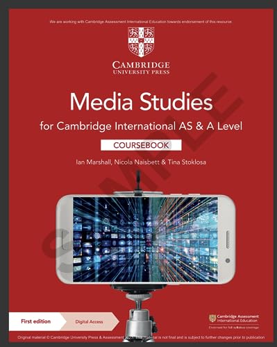 Cambridge International As & a Level Media Studies Coursebook + Digital Access 2 Years