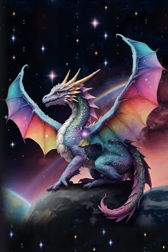 Rainbow Dragon: Lined Notebook von Gateway to the Soul