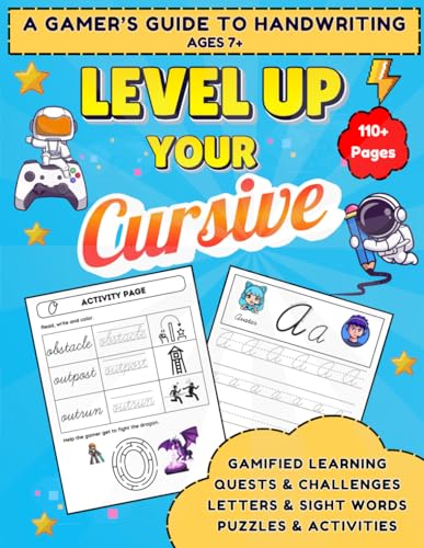 Level Up Your Cursive: A Gamer's Guide to Handwriting von Independently published