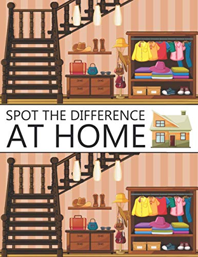 Spot The Difference At Home!: A Fun Search and Find Books for Children 6-10 years old (Activity Book for Kids) von Independently published